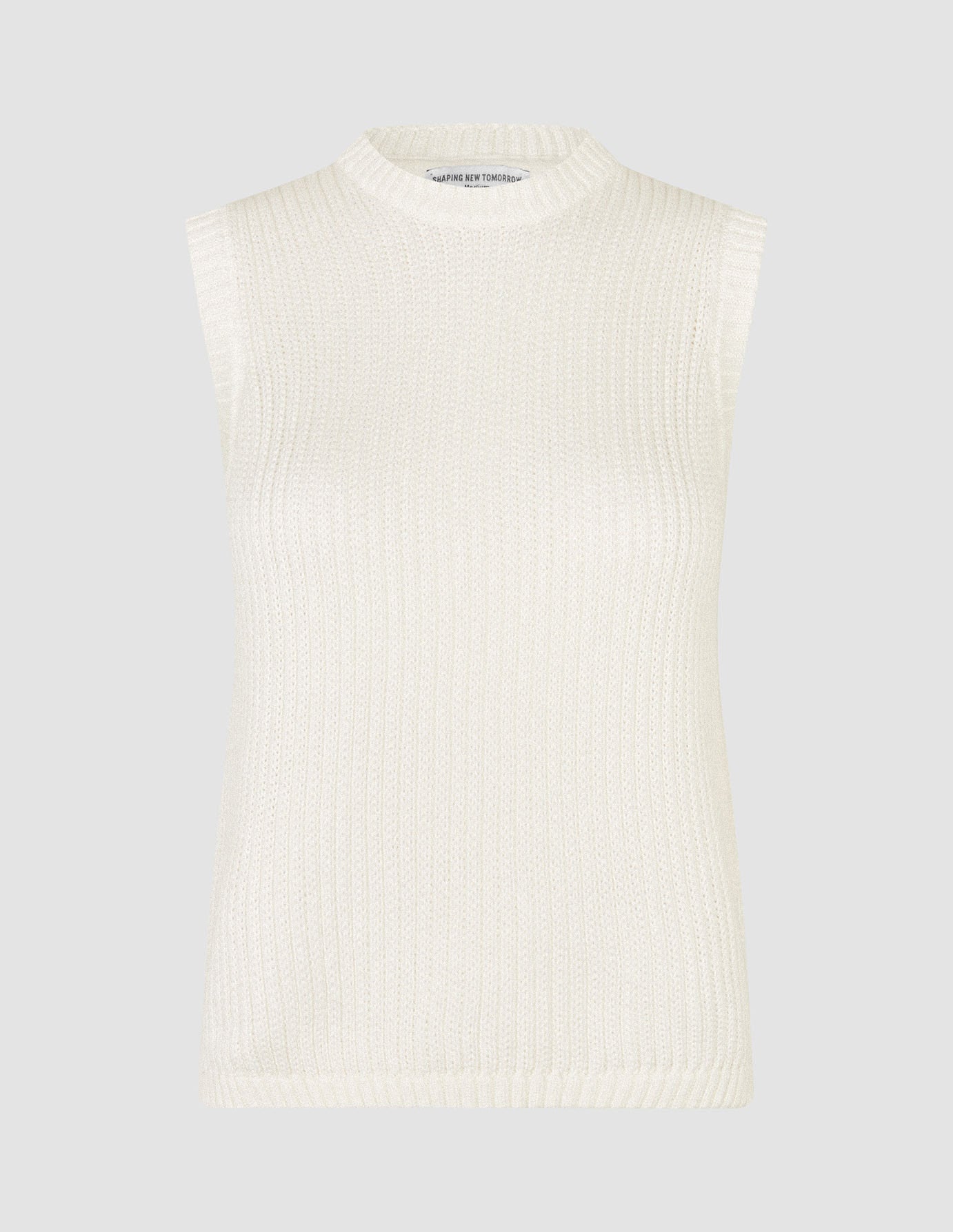 Off White Kvindernes Strukturerede Striktop