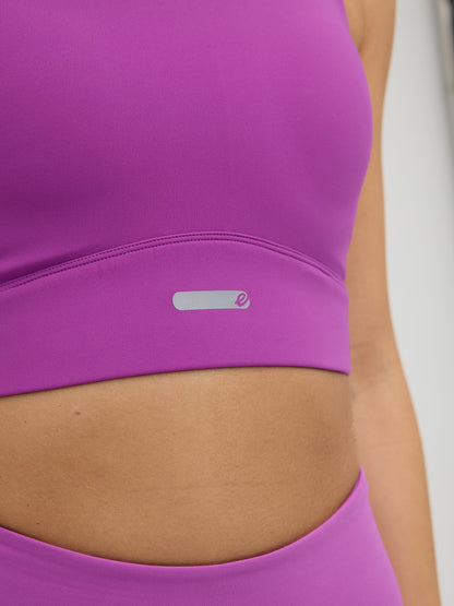 Amber High Neck Sports Bra